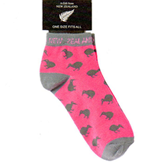 WOMENS Short Kiwi Socks - SOX11 SET of 4