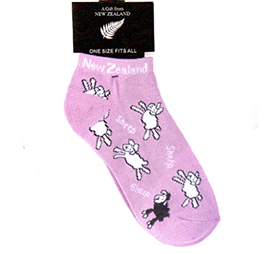 WOMENS Short Sheep Socks - SOX34 SET of 2