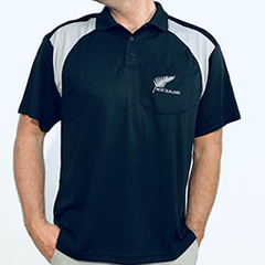 NZ & Fern Dry Fit Polo Shirt - 220DF