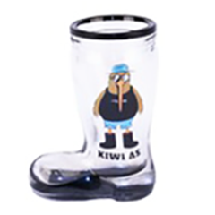 Kiwi Bloke Boot Shot Glasses - SS1016 Set of 2