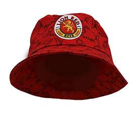 Lion Red Angry Fish Bucket Hat - 1020601