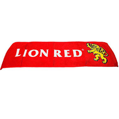 Lion Red Beer Bar Towel - 1016459