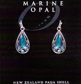 Paua Earrings - MOE113
