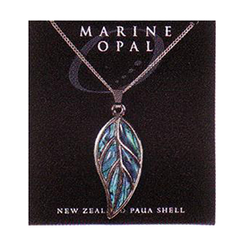 Paua Fine Chain Necklace - PJS114