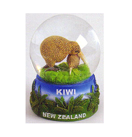 Kiwi & Baby Snow Globe - RSGK12L