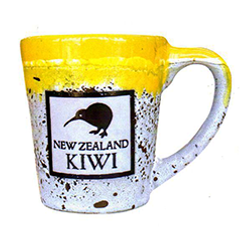 Reactive Glaze Kiwi Espresso Cups - 10597 SET OF  2