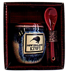 MINI Barrel NZ Kiwi Mug & Spoon - 10680
