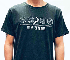 New Zealand Icons - Embroidered - 158WK