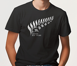 Silver Fern Embroidered - 174WK