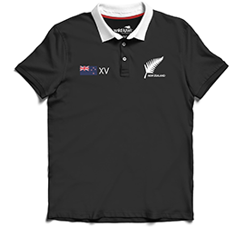 New Zealand Mens Rugby Shirt - 271R