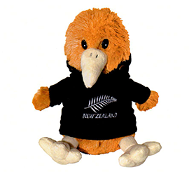 Kiwi In Black Hoody - 30413