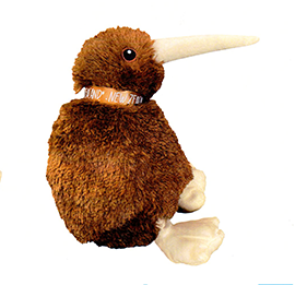 Kiwi With New Zealand Bow - 30767