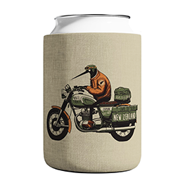 Kiwi Biker Can Holder - 496BC