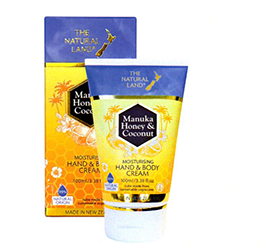 Manuka Honey & Coconut Moisturising Hand & Body Cream - 50144 Pack of 2