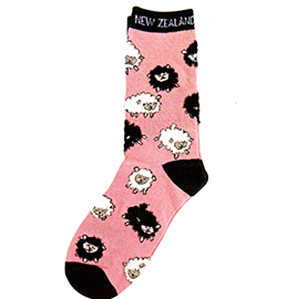 WOMENS Sheep Socks - 55341 SET of 2