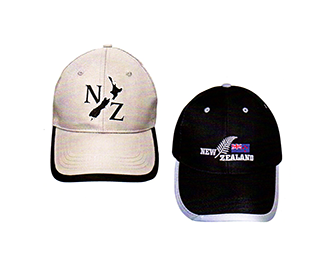 NZ Map Fern & Flag Caps - 60063  60062 SET OF 10