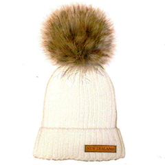 NZ Pompom Beanie - 60652