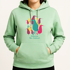 Retro Kiwi Hoodie - 96SH WOMEN