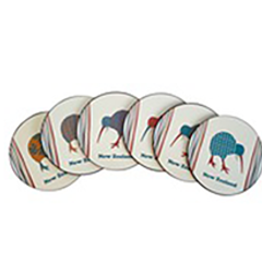 Kiwi Carnival Round Coasters - DC1025