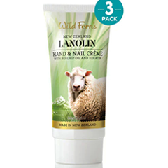 Lanolin Hand & Nail Creme 85ml 3PK - LAHN3