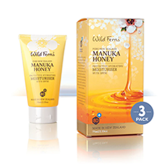 Manuka Honey Moisturiser SPF30 75ml 3PK - MNMS3