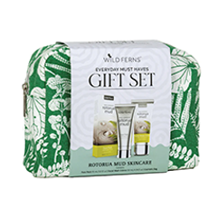 Wild Ferns Rotorua Mud Cosmetic Set - WCSRM