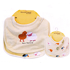 Sheep & Kiwi Bib 2 Pack - ABC58