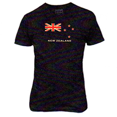 New Zealand Flag - Embroidered - AT36