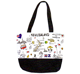NZ Icons Tote Bag - CB208