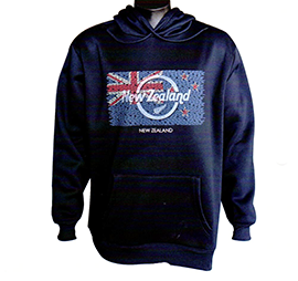 New Zealand Flag Hoodie -  MEN PK