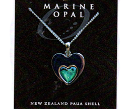 Paua Fine Chain Necklace - PJS220