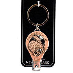 Copper Kiwi Nail Clipper Key Ring - K341C SET OF 6