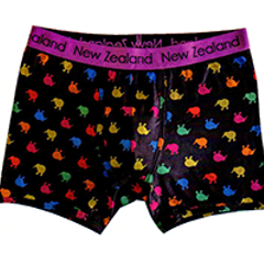 Multi Kiwis Bamboo Boxer Shorts