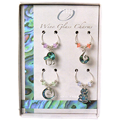 Kiwiana Wine Glass Charms - MGC03