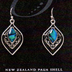 Paua Earrings - MOE139
