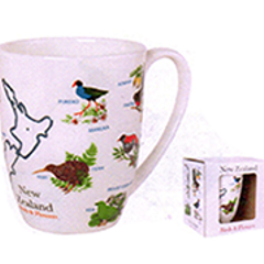 Birds & Flowers Bone China Mug - MUG41B