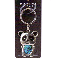 Paua Key Ring - PK77 SET OF 4