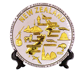 New Zealand Cities Plate - PLA435