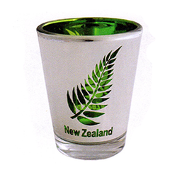Green Fern Shot Glasses Set of 2 - SH106