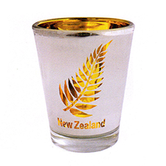 Gold Fern Shot Glasses Set of 2 - SH107