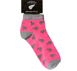 WOMENS Short Kiwi Socks - SOX11 SET of 4