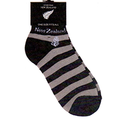 MENS Silver Fern Short Socks - SOX32 SET of 2