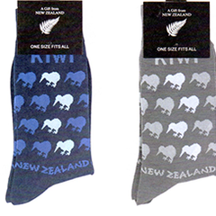 MENS NZ Kiwis Business Socks - SOX44 45 SET OF 2