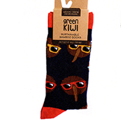 MENS NZ Kiwi Face Business Socks - SOX80 SET OF 2