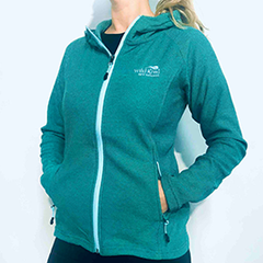 Wild Kiwi Micro Fleece Hoodie - 182MF WOMEN