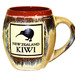 Reactive Glaze Kiwi Mug - 10474