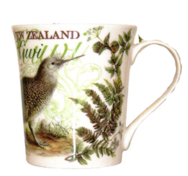 NZ Native Kiwi Bone China Mug - 10500