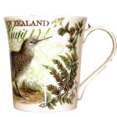 NZ Native Kiwi Bone China Mug - 10500