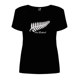 Embroidered Silver Fern - 47VT