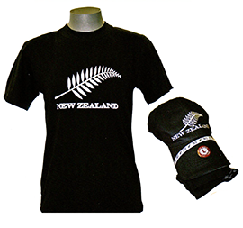NZ Fern T-shirt & Cap Combo - PK